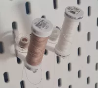 pegboard sewing thread holder 3D Models to Print - yeggi