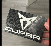 ▷ cupra logo 3d models 【 STLFinder 】
