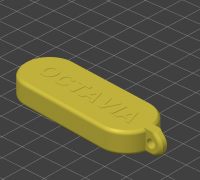 skoda octavia keychain 3D Models to Print - yeggi