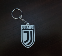 Free STL file Key ring Juventus of Turin Portachiavi 🔑・Template to  download and 3D print・Cults
