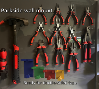 Archivo STL gratuito Soporte de pared para herramientas Parkside antiguas  de 18v - Taladro sin cable 🔌・Objeto para descargar e imprimir en 3D・Cults