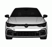 Golf 2 GTi VR6, auto, car, iphone, samsung, tuning, vw, wall, HD wallpaper