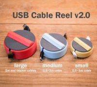 usb cable reel 3D Models to Print - yeggi