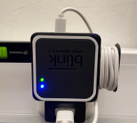 Blink Sync Module 2 Outlet Wall Mount Stand for Holder Hanger 3D Printed