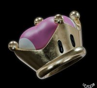 princess peach crown 3D Models to Print - yeggi
