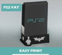OBJ file Sony PlayStation 2 FAT 🎮・3D printable model to download