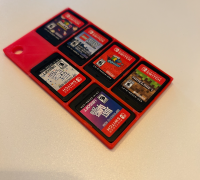 STL file Switch Game Cartridge Holder Minecraft Grass Block Capacity 16, Minecraft  Switch Cartridge Case