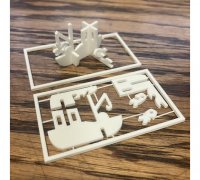kit card boat 3D Models to Print - yeggi
