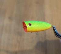 popper fishing lure 3D Models to Print - yeggi