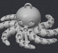 Octopus 2D Keychain by Megantron - MakerWorld