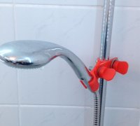 Free STL file Simplehuman Shower Caddy Shower Head Holder 🚿・3D