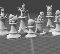 Chess Rook by Lawrence Black, Download free STL model