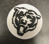 STL file Chicago Bears disc C・Design to download and 3D print・Cults