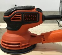 Vacuum Adapter for Black+Decker Sander by Audi, Download free STL model