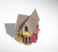 STL file HOUSE UP Disney movie 🏠・Design to download and 3D print・Cults